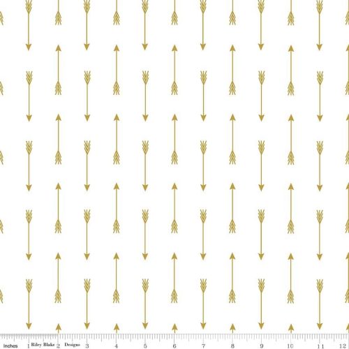 Arrows In Gold Sparkle