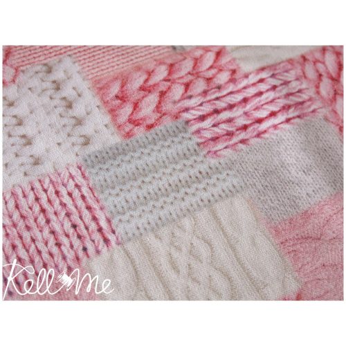 Knitted in babypink