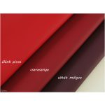 Textilbőr - élénk piros